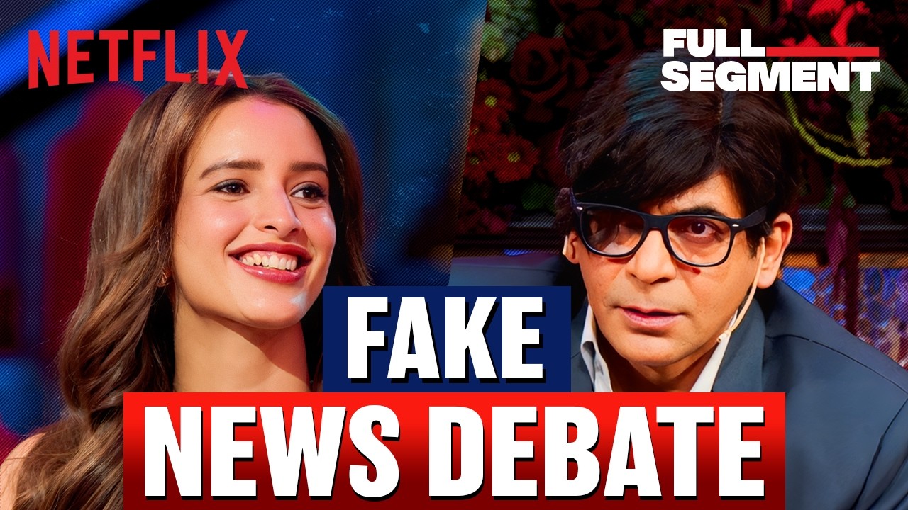⁠Sunil Grover&rsquo;s FUNNIEST News Debate 🤣 Ft. Triptii Dimri & More | TGIKS | Netflix India