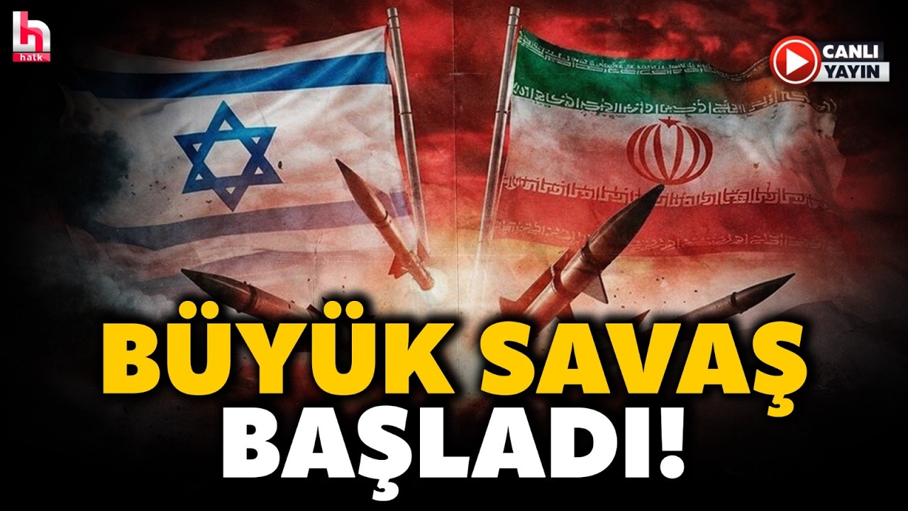 #CANLI I SAVAŞ BAŞLADI! İsrail, Tahran'ı Bombalıyor! Bölge Cehennemi Yaşıyor!