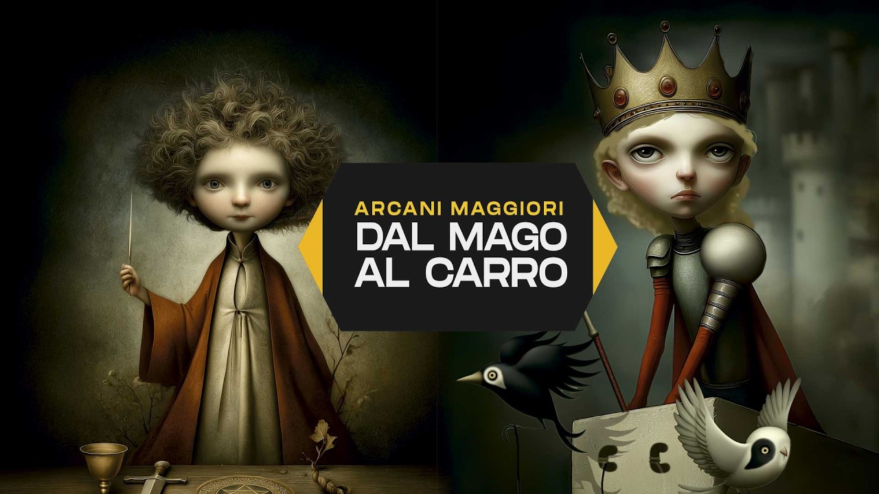 Gli Arcani Maggiori: DAL MAGO AL CARRO