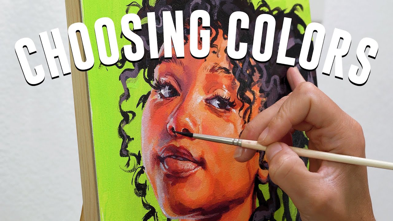 ★ PAINTING SKIN | how i choose colors for portraits ★