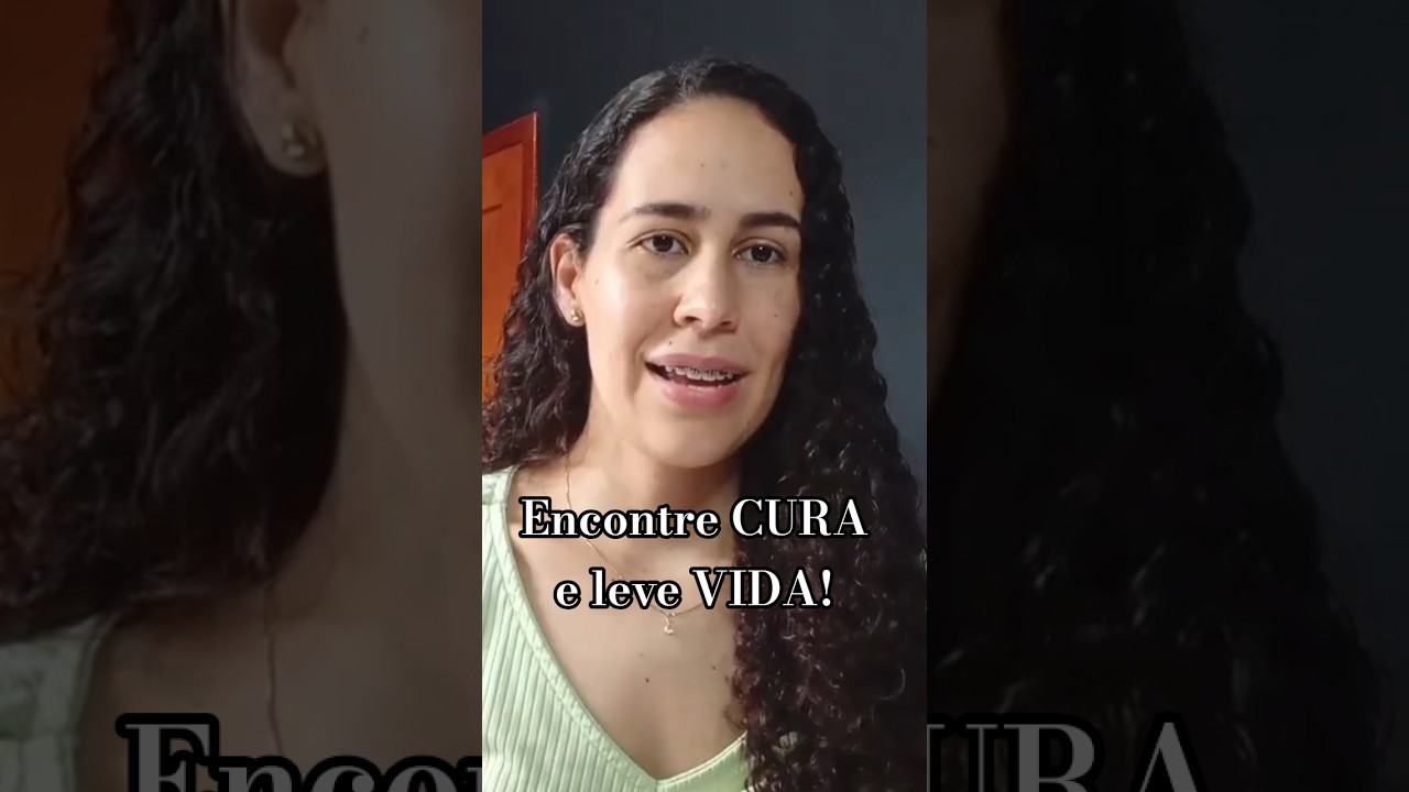 Seja curado e leve vida através de JESUS! ✨