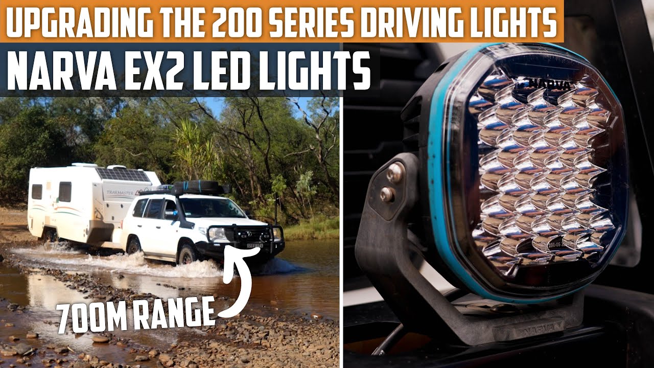 Narva EX2 LED Driving Lights Review on our 200 Series LandCruiser | Operation 200