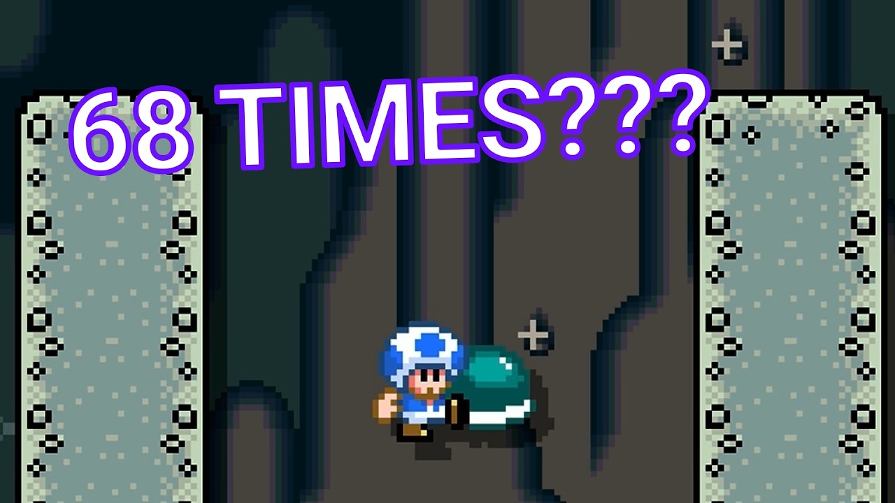 I Did 68 SHELL-JUMPS In This Level &mdash; Mario Maker 2 Super Expert (No-Skips)
