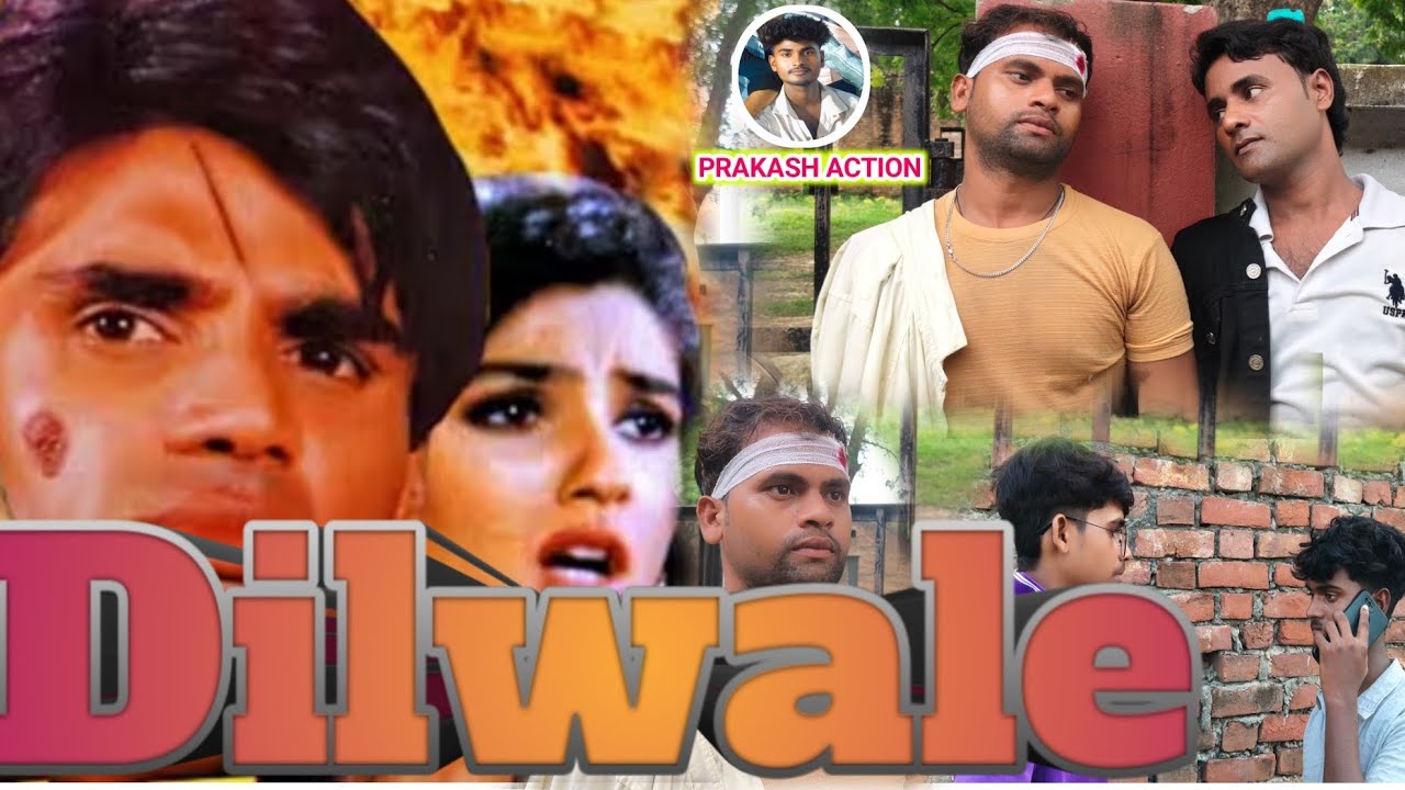 #Dilwale (HD) Video (1994) Full Hindi Movie #Prakash action Ajay Devgn Suniel Shetty #Bollywood film