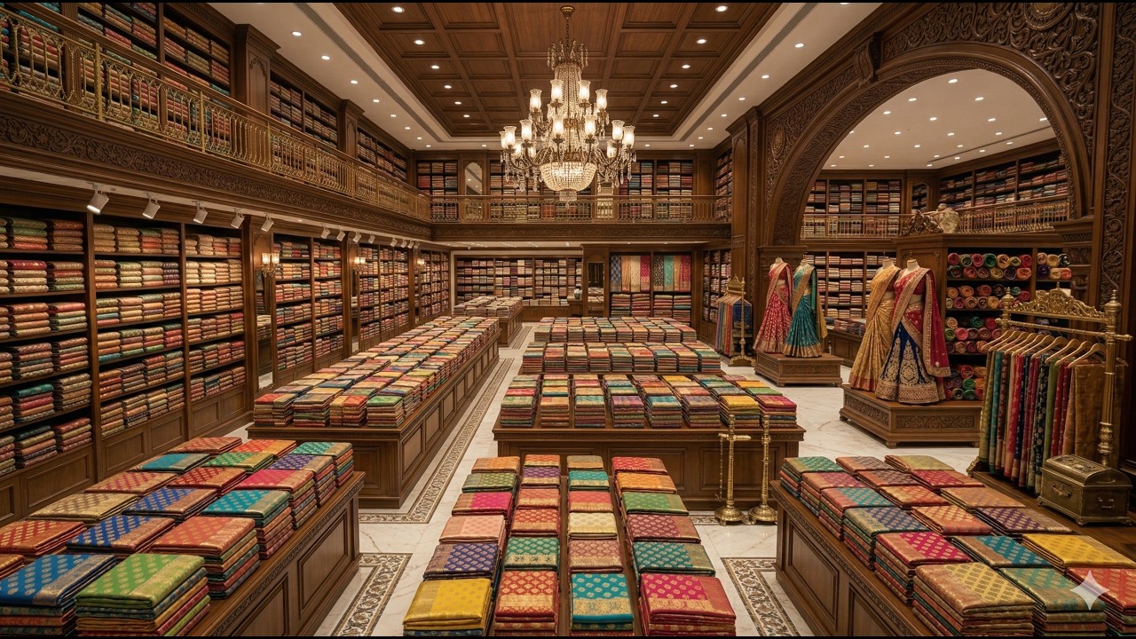 💯Baba Pagoleshwar Saree Mahal  | Santipur Wholesale Market | Saree Wholesale In Santipur