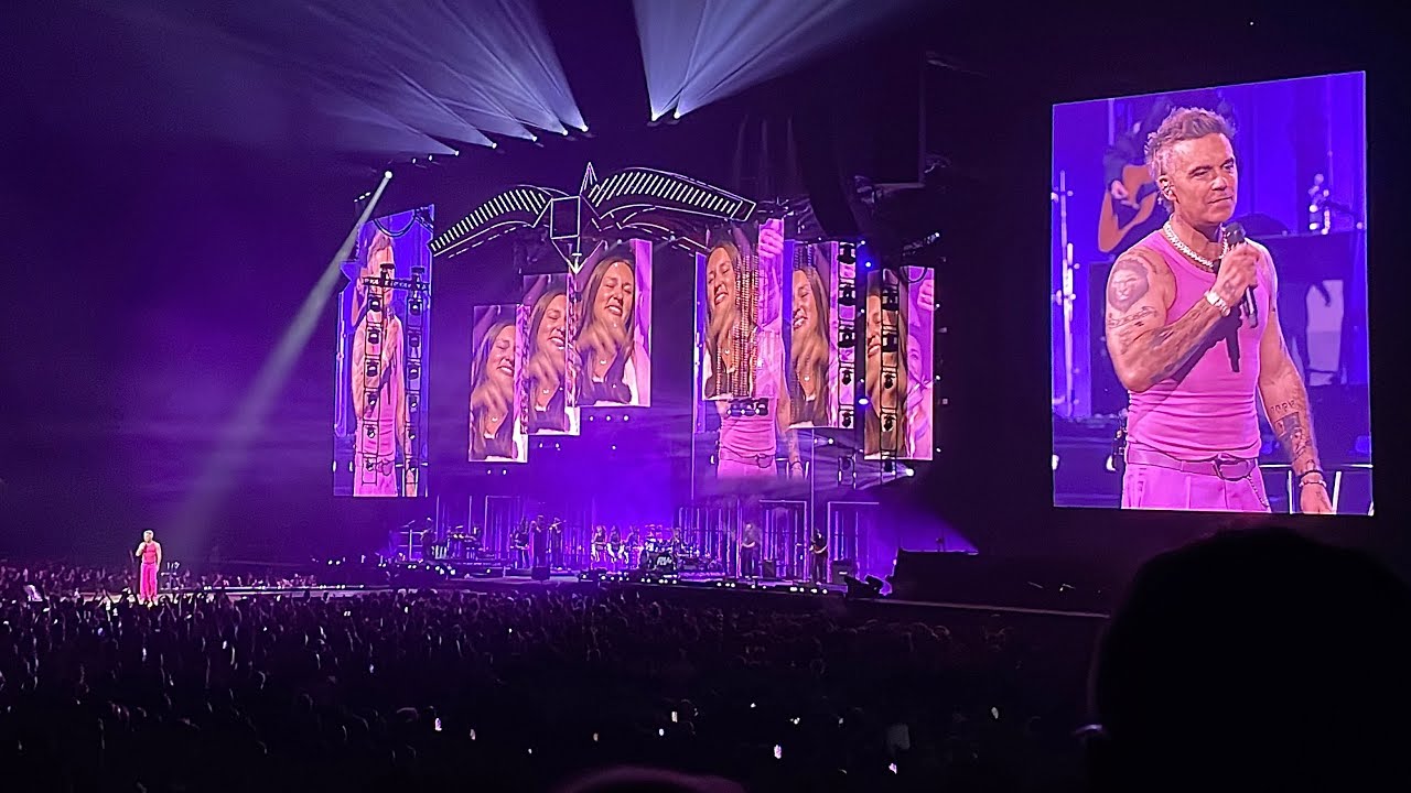 Robbie Williams - She's The One Live BRITPOP Tour Paris Defense Arena 02.07.2025