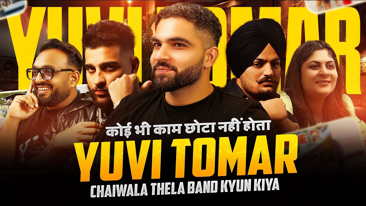 Yuvi Tomar on Chai Cart Band Kyun Kiya, Karan Aujla, Brand Collabration, Vitamin Jaat, Family & Fame