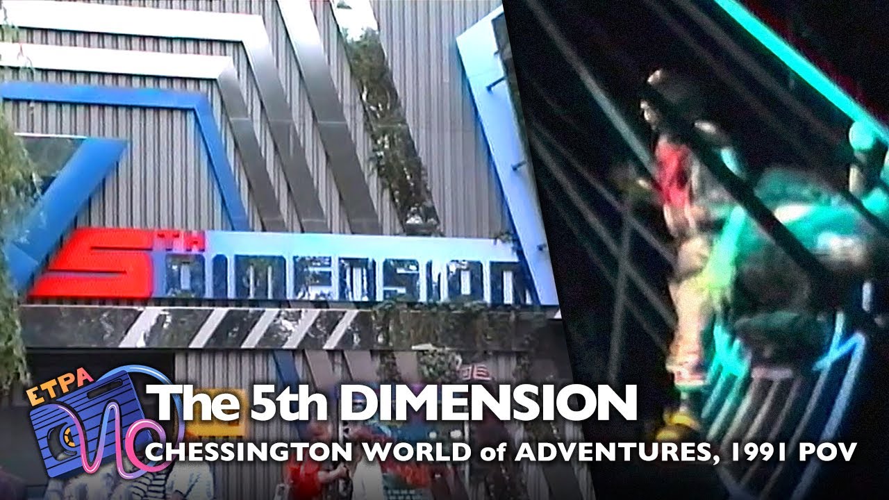 The 5th Dimension, Chessington — 1991 On-Ride POV
