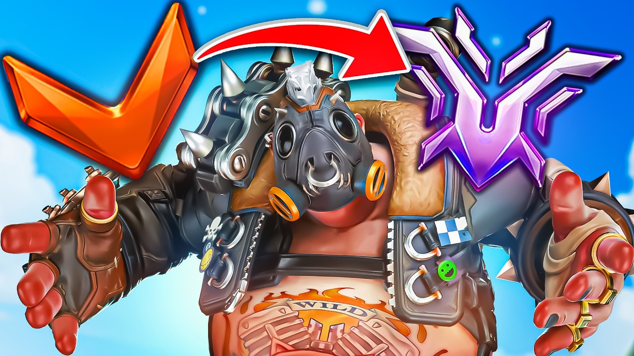 OD NIERANKINGOWANEGO DO MISTRZOWSKIEGO: ROADHOG! (Edukacyjny) | Overwatch