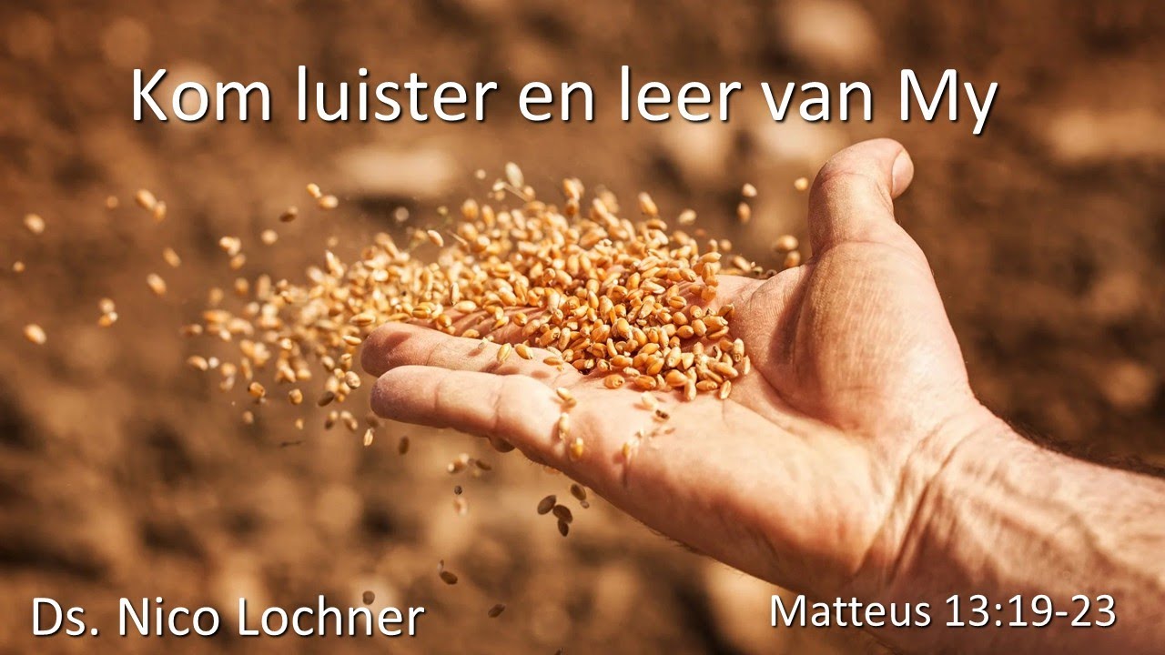 Ds. Nico Lochner, Kom luister en leer van My ,  2026-01-21