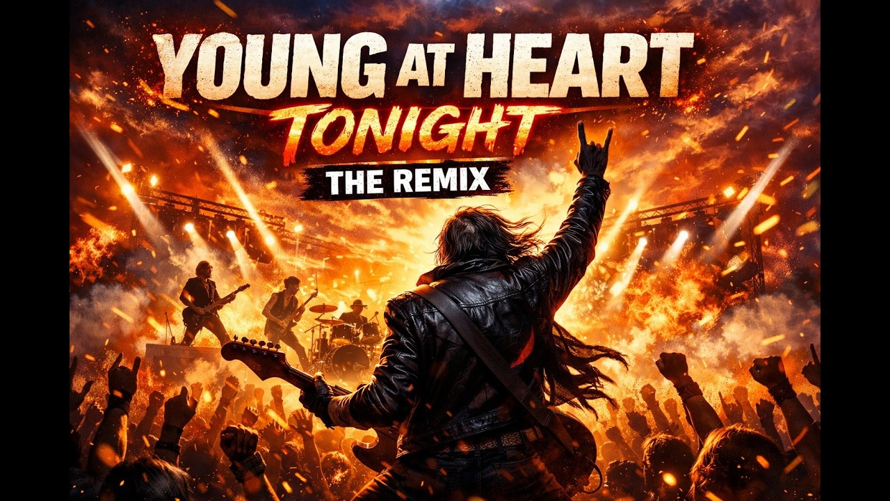 Young at Heart Tonight-Remix | Inspirational Rock Anthem about Defying Age & Living Free