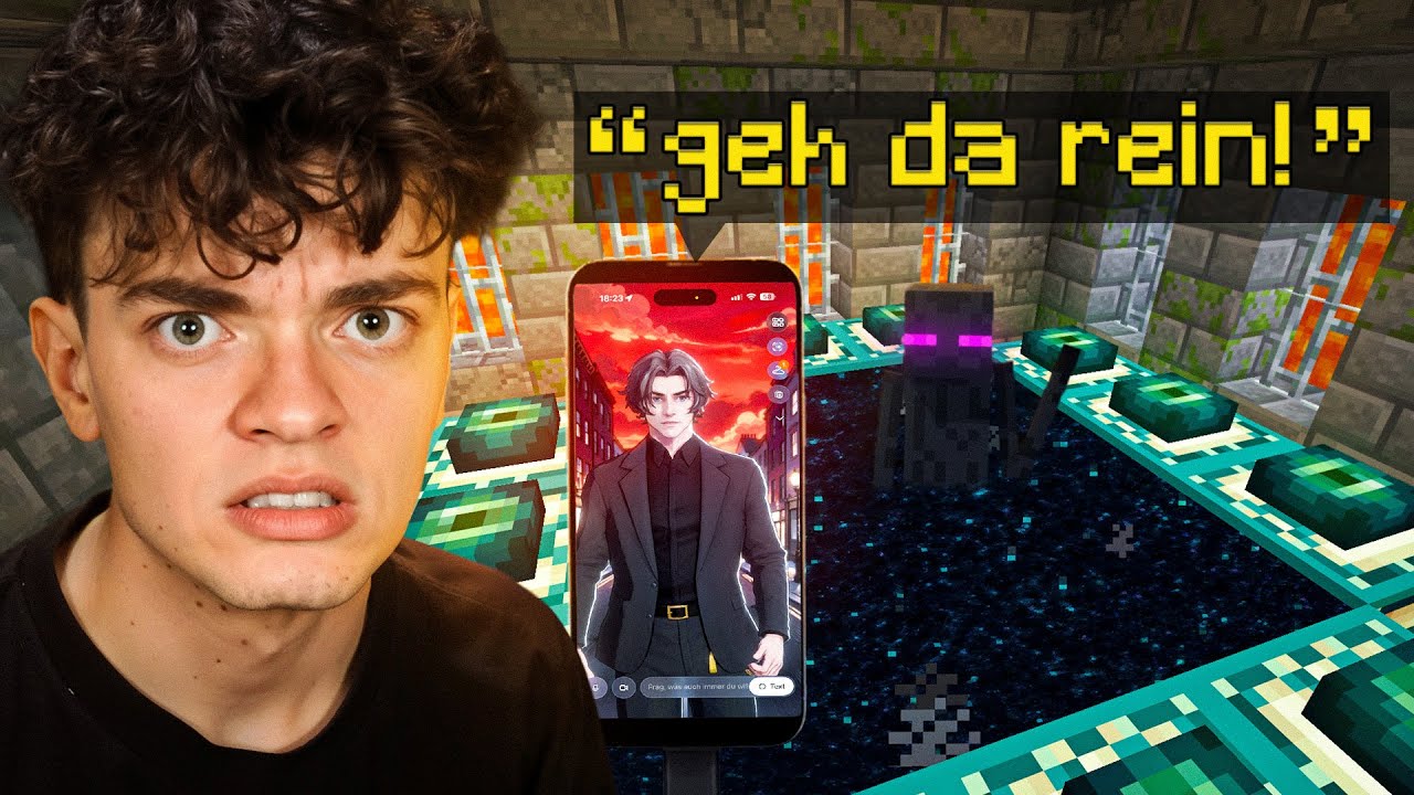 Ich spiele Minecraft mit einer AI (geht schief...)🤖🤬