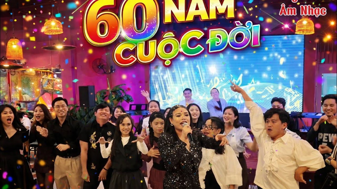 60 Năm cuộc đời || Lớp LTĐH K2-Bình Thuận ||  Nhạc Viện TP.HCM || Thầy Thách Âm Nhạc 