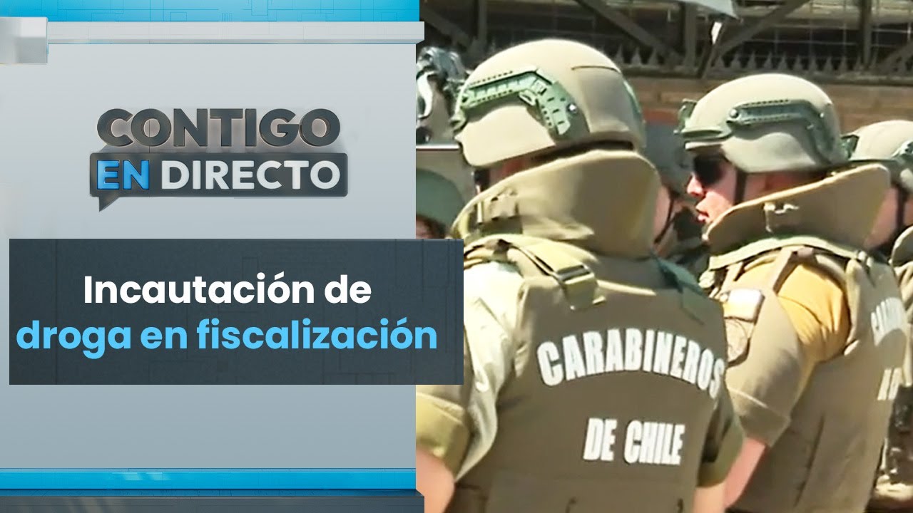 10 KILOS DE COCAÍNA: Fiscalización terminó con incautación de droga - Contigo en Directo