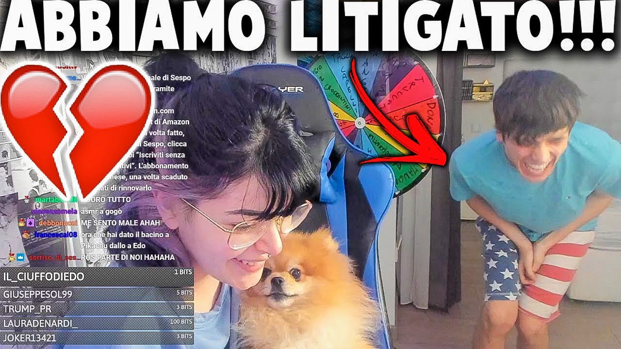 SESPO e ROSALBA LITIGANO in LIVE!!! *voleva lasciarmi?*
