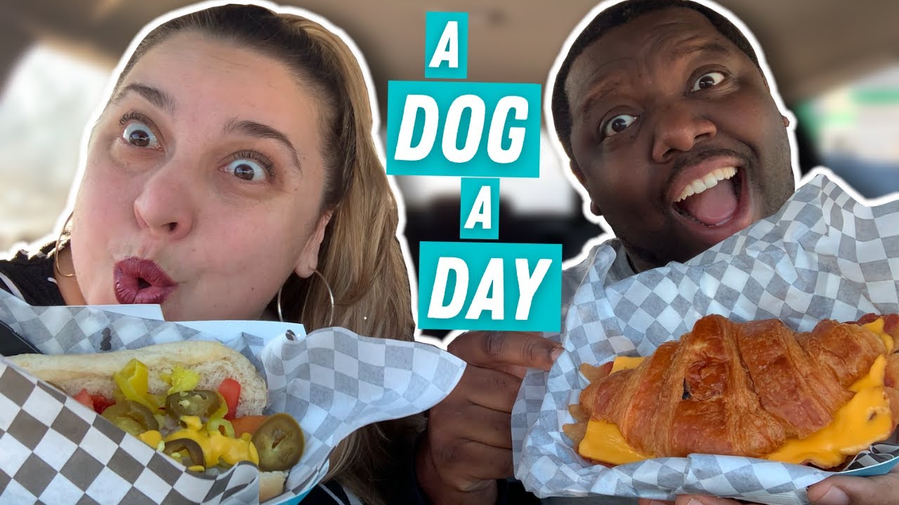 Eating At A Delicious Food Truck In Our Area! [A Dog A Day]