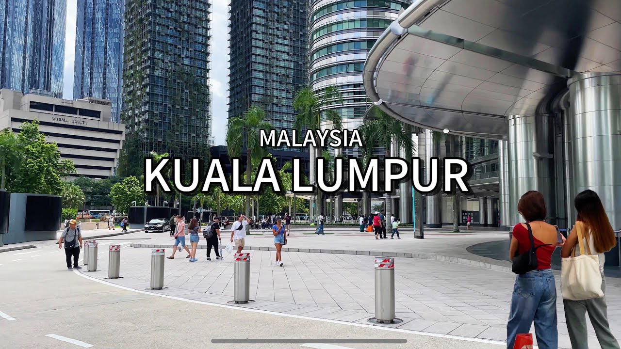 MALAYSIA, KUALA LUMPUR, WALKING TOUR HD 60fps #prowalktours