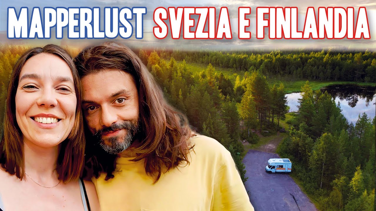 SVEZIA e FINLANDIA IN CAMPER: Mappa delle migliori soste per camper/van in Svezia 🇸🇪 e Finlandia 🇫🇮