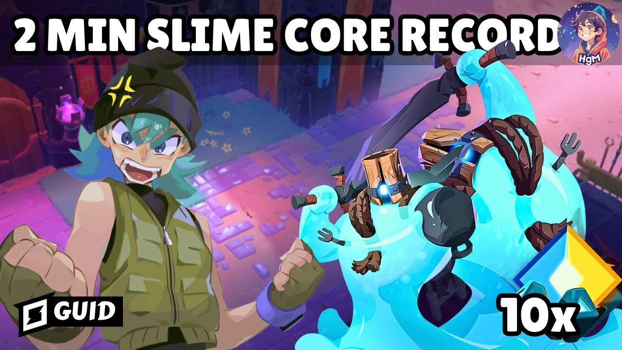 Under 2 Mins! Slime King Crushed & Core Cultivation!