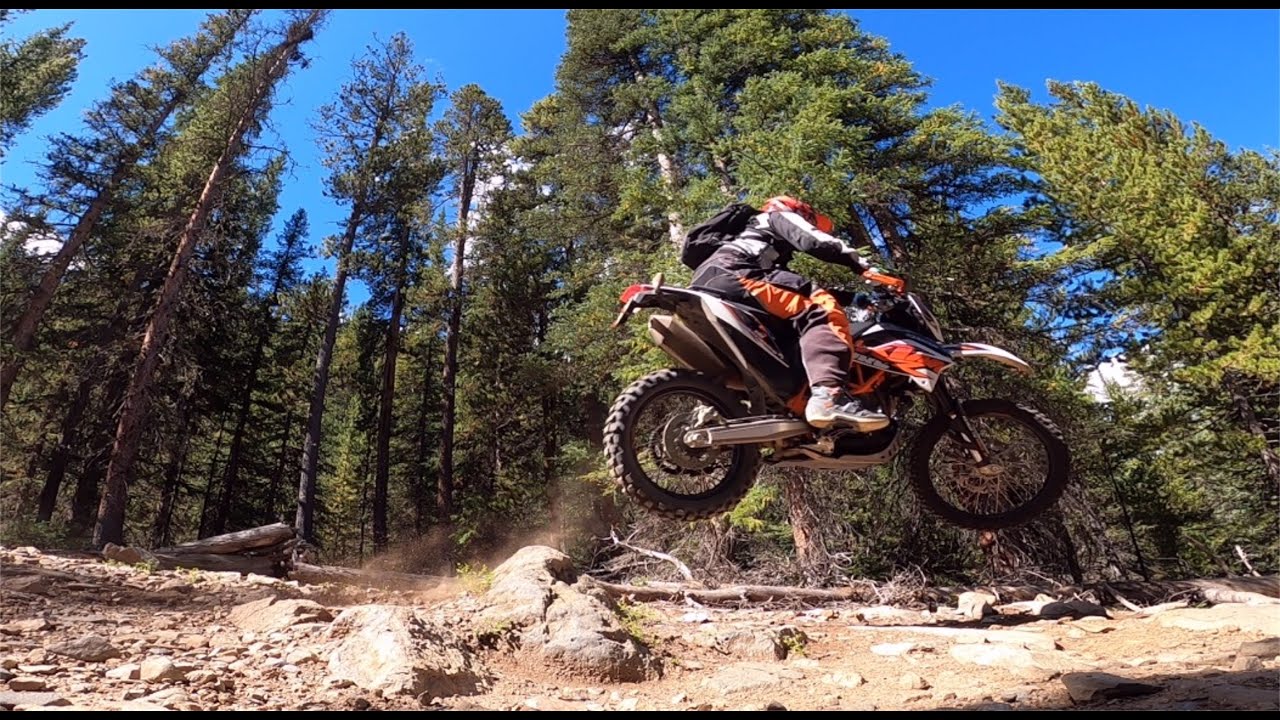 Mt. Antero, Climbing to 14,000 feet!  Colorado - KTM 690