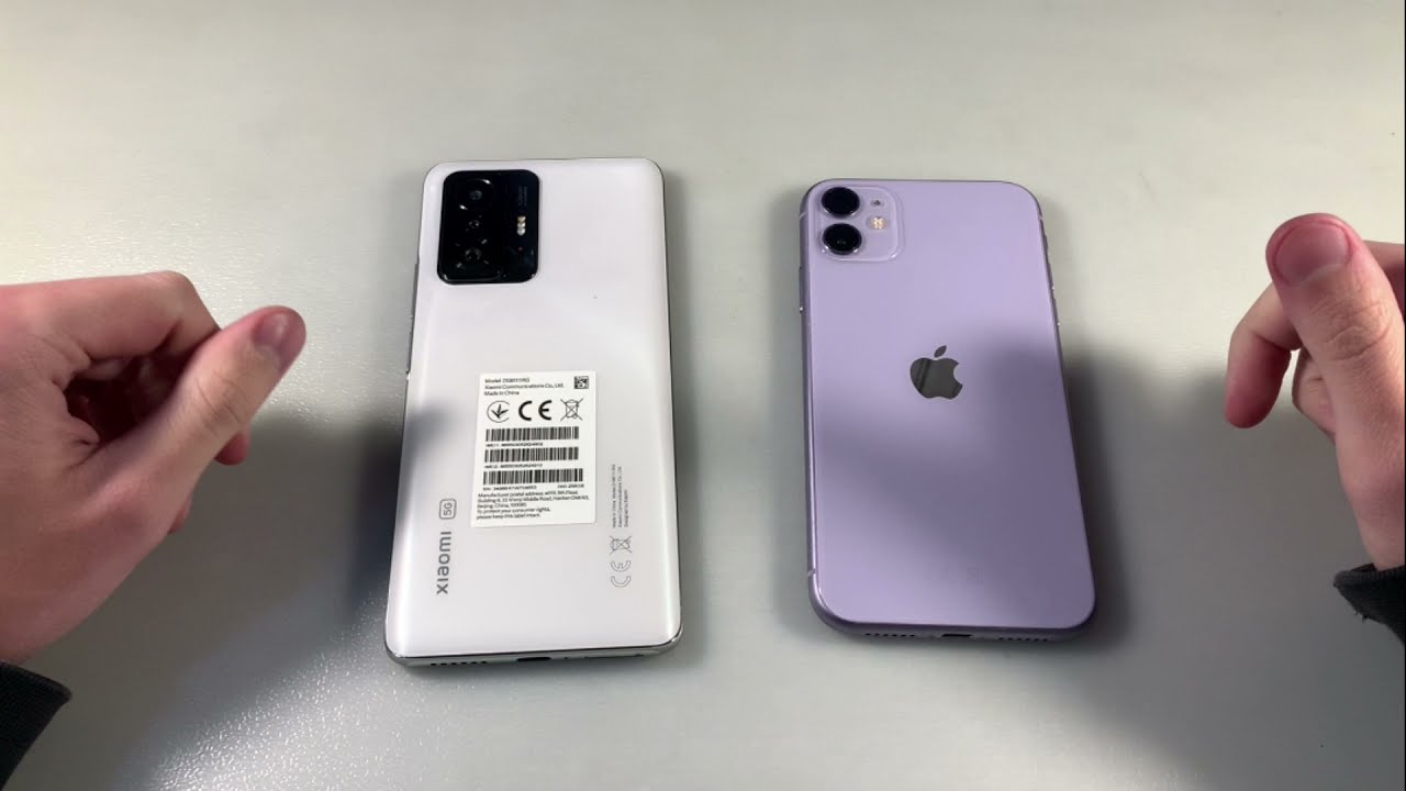 Xiaomi 11T vs iPhone 11