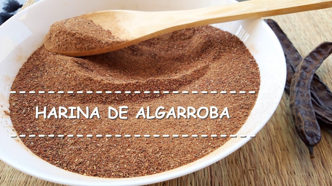 Como hacer HARINA de ALGARROBA, Sustituto del CHOCOLATE