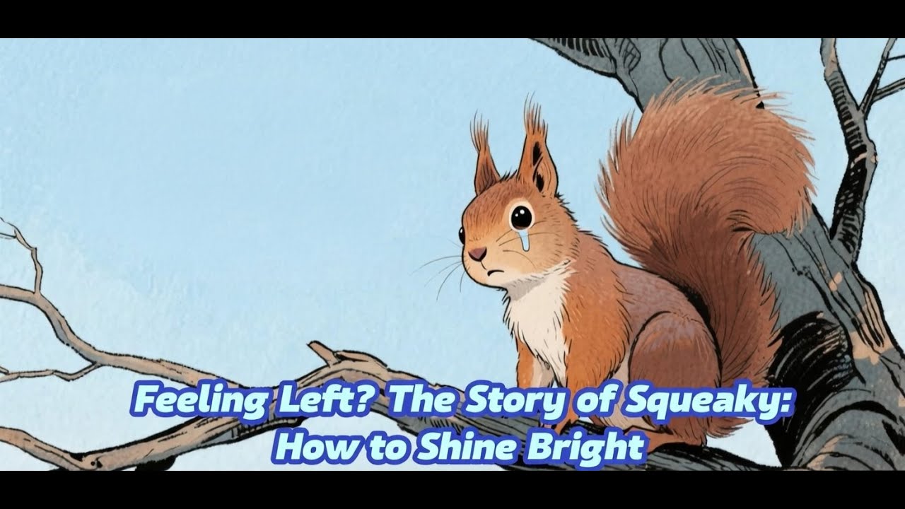 Feeling Left Out? 🐿️💔 | Squeaky’s Story: How to Shine Bright!