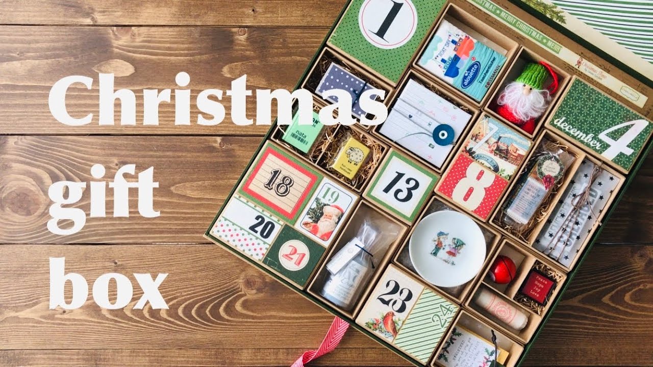 アドベントカレンダー風プレゼントボックス / Christmas gift box / Advent calendar