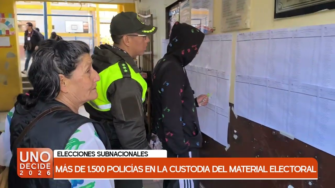 COORDINAN OPERATIVO DE SEGURIDAD PARA ELECCIONES SUBNACIONALES