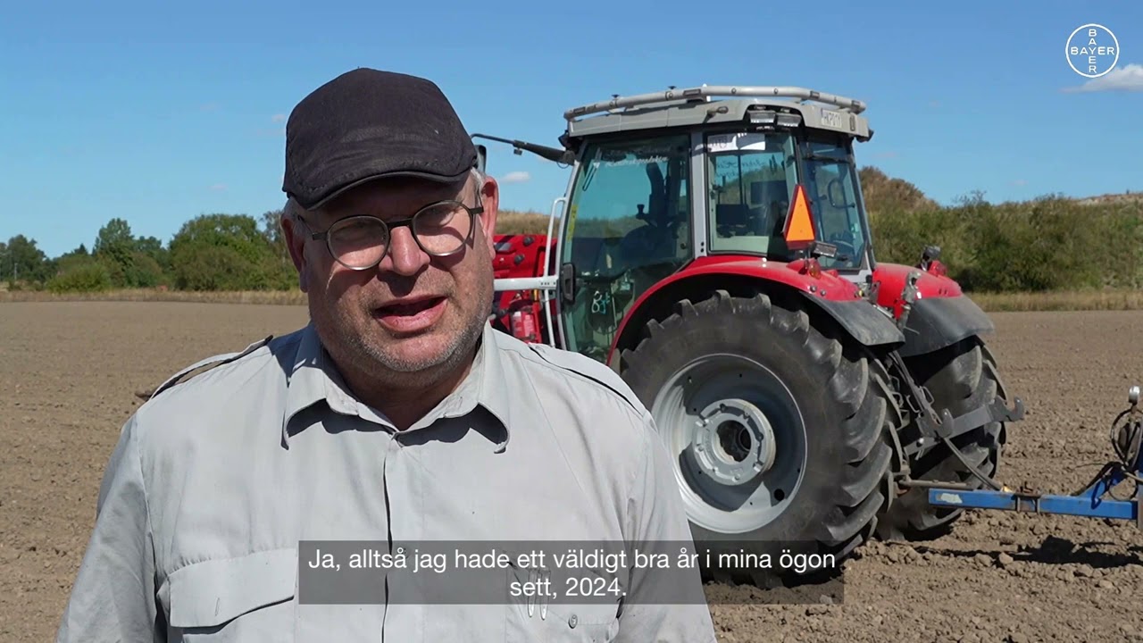 Rapsen s&aring;dd hos Johan