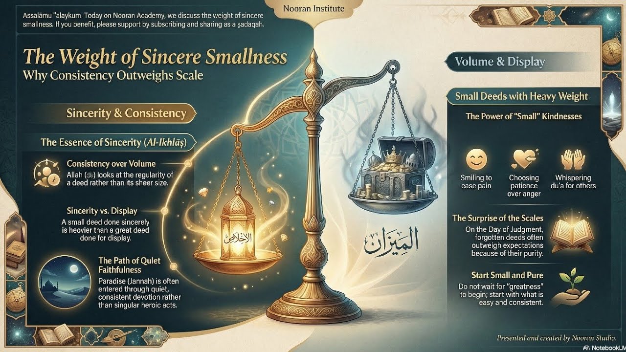 When Small Deeds Become Heavy