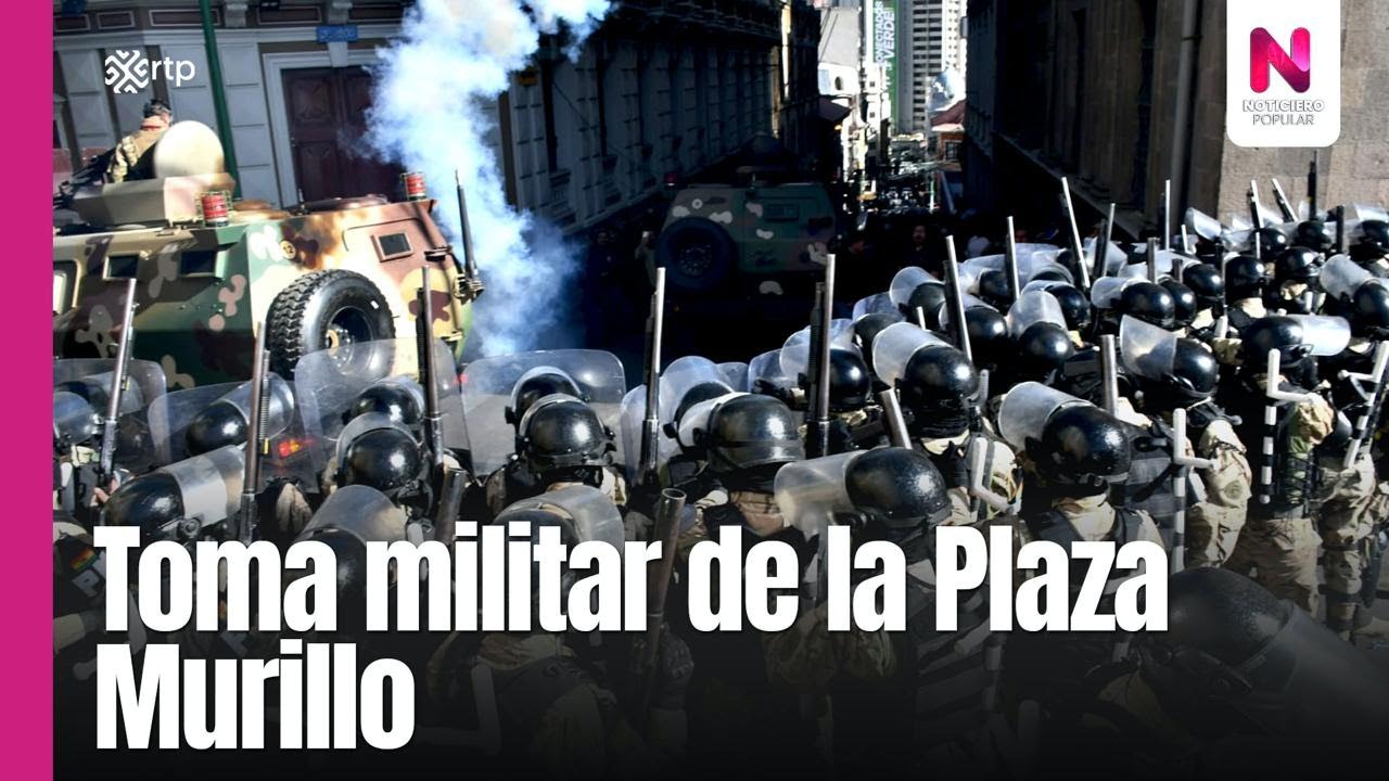 NOTICIERO POPULAR - INTENTO DE GOLPE DE ESTADO EN BOLIVIA - EN VIVO