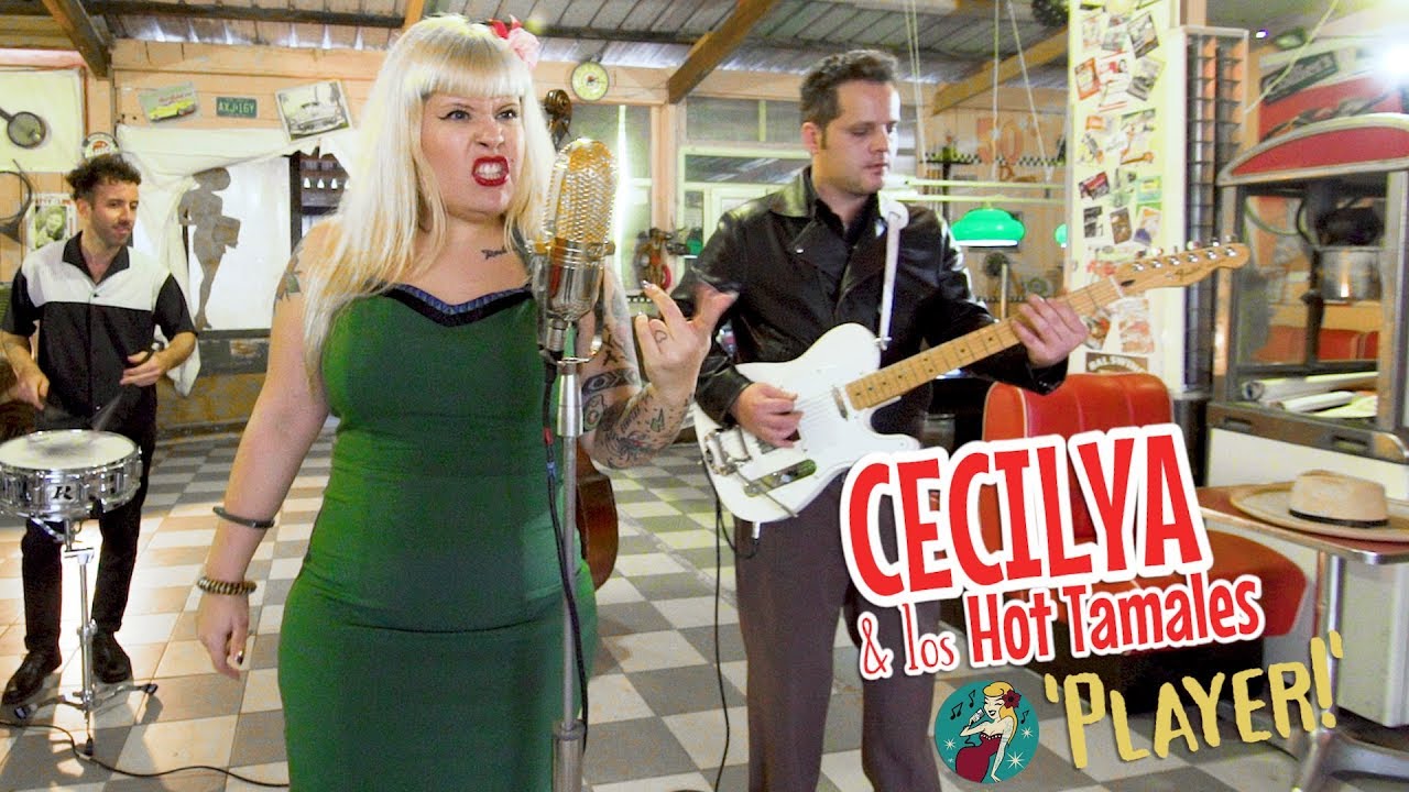 'Player!' CECILYA & LOS HOT TAMALES (Sam's 50's Diner) BOPFLIX sessions