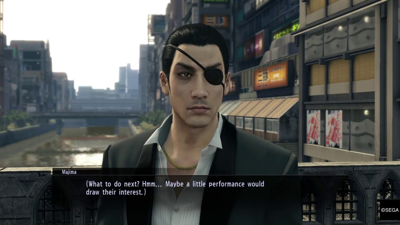 YAKUZA 0 Majima singing a song 24 Hour Cinderella