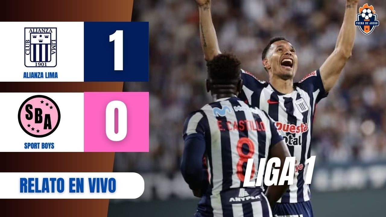 ✅ ALIANZA LIMA ES LE NUEVO L&Iacute;DER DE LA LIGA 1 TRAS GANARLE A SPORT BOYS EN MATUTE 👏🏼⚽️