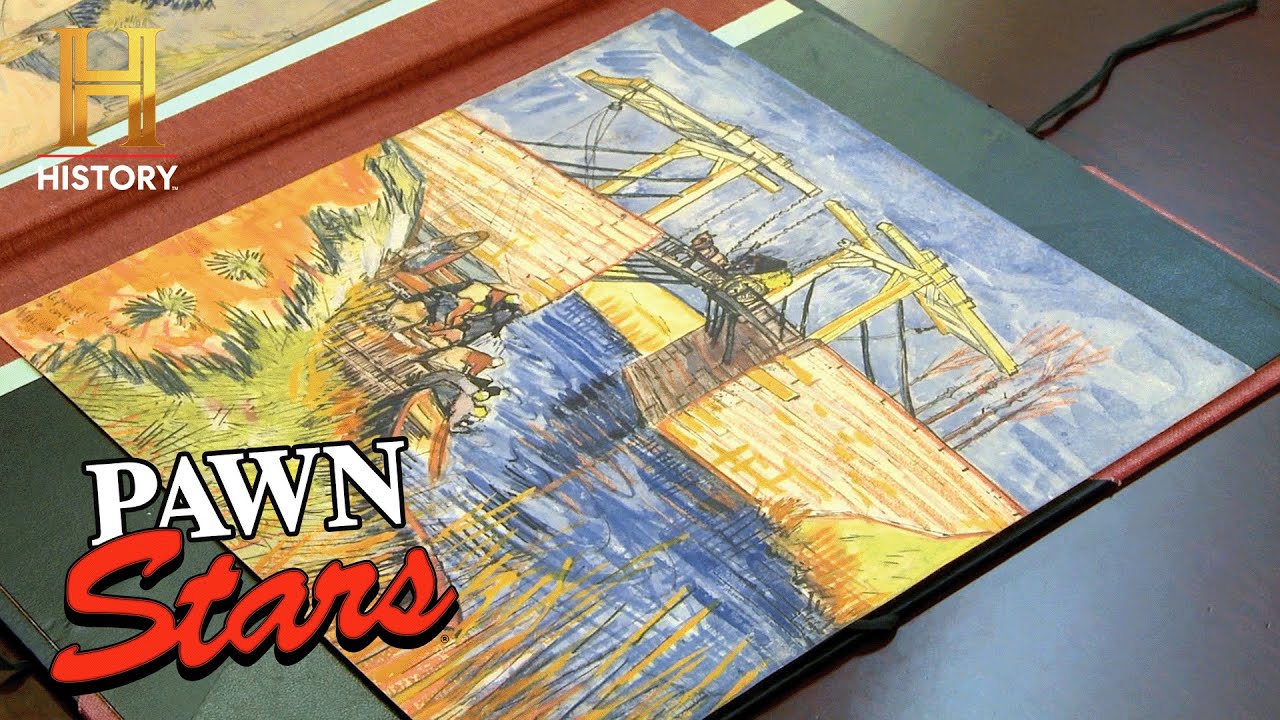 SHOCKING PRICE TAG on Van Gogh Lithographs (Season 10) | Pawn Stars