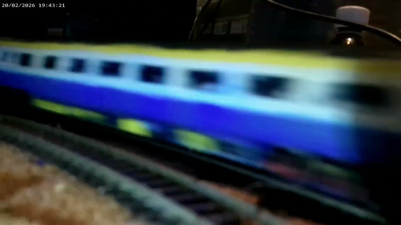 Model railway trains running Trains video