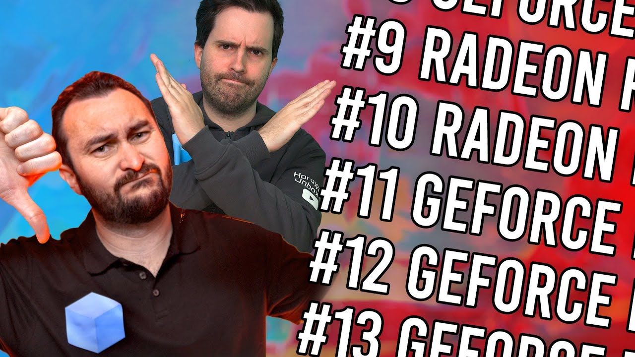 Ranking All Current GPUs from Worst to Best