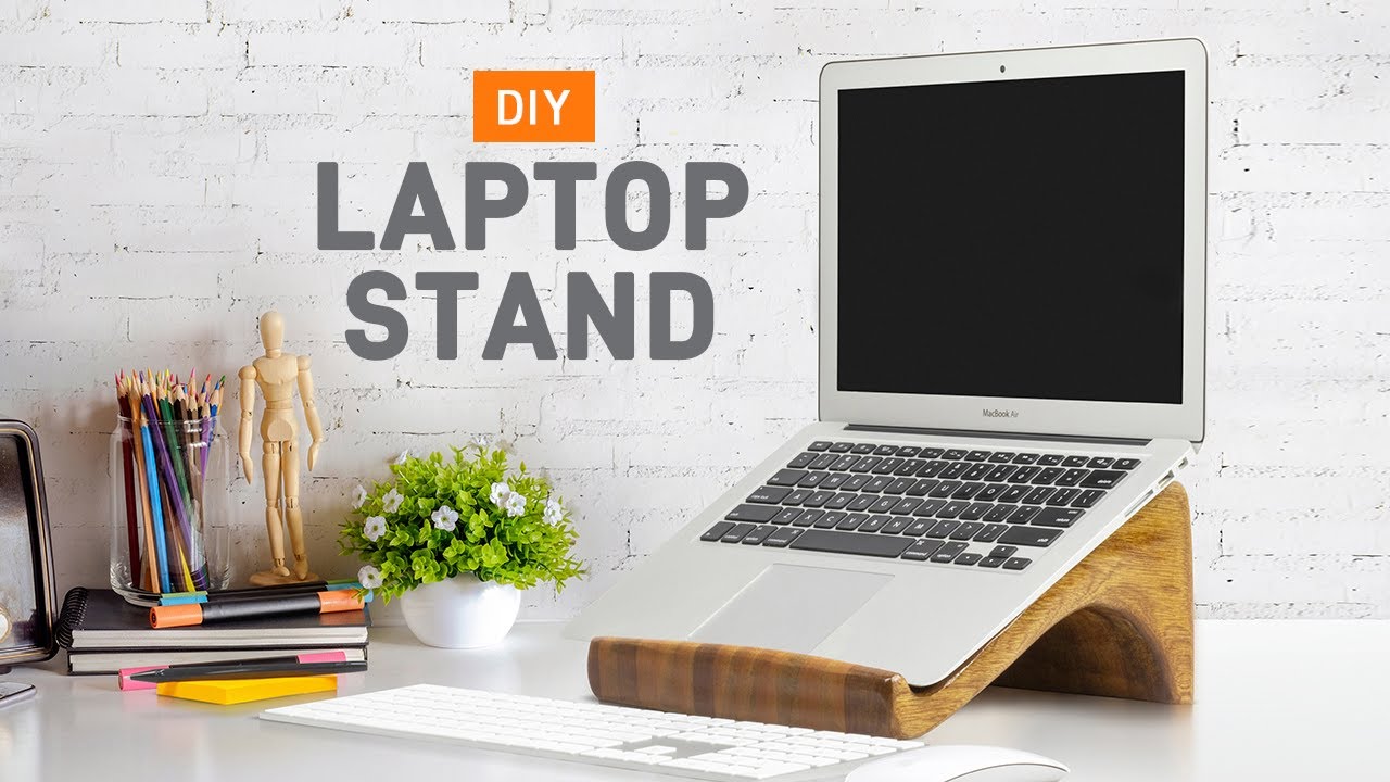 How to Make Your Own iPad / Laptop Stand out of Wood - Easy DIY Project | Arbortech Tools