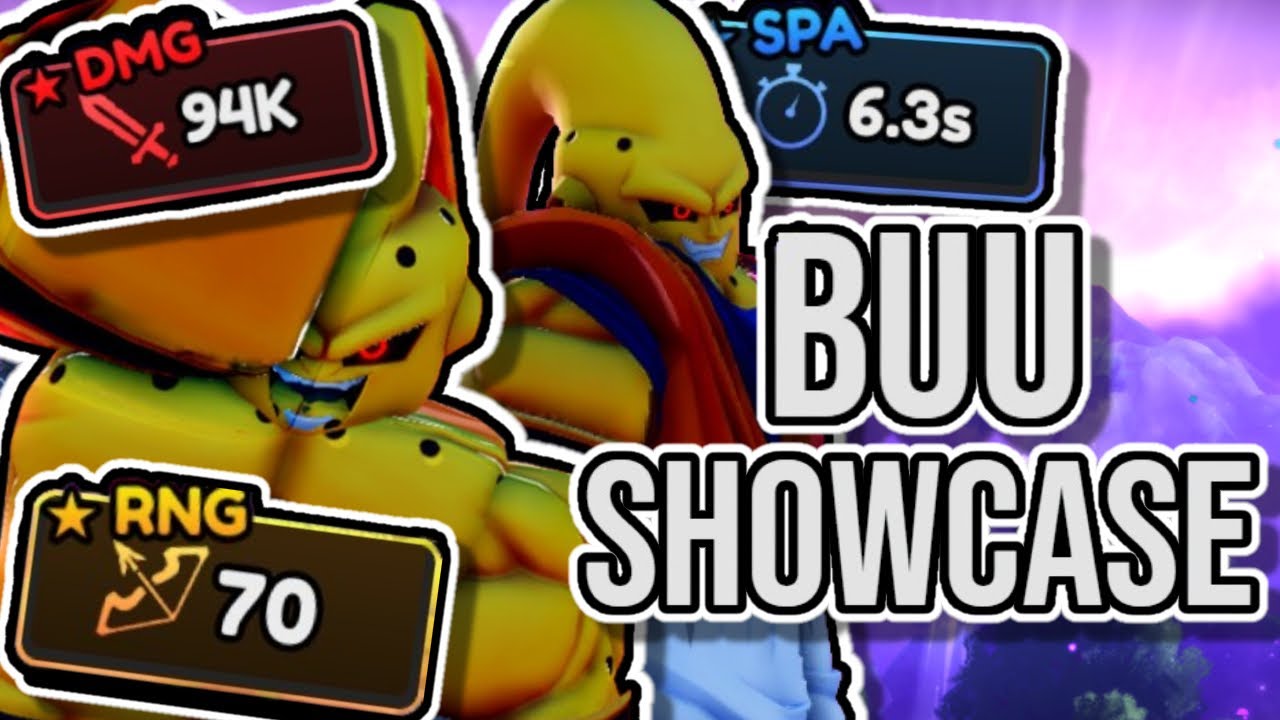 MAX LVL EVOLVED *SHINY* BUU IS AMAZING In Anime Vanguards!