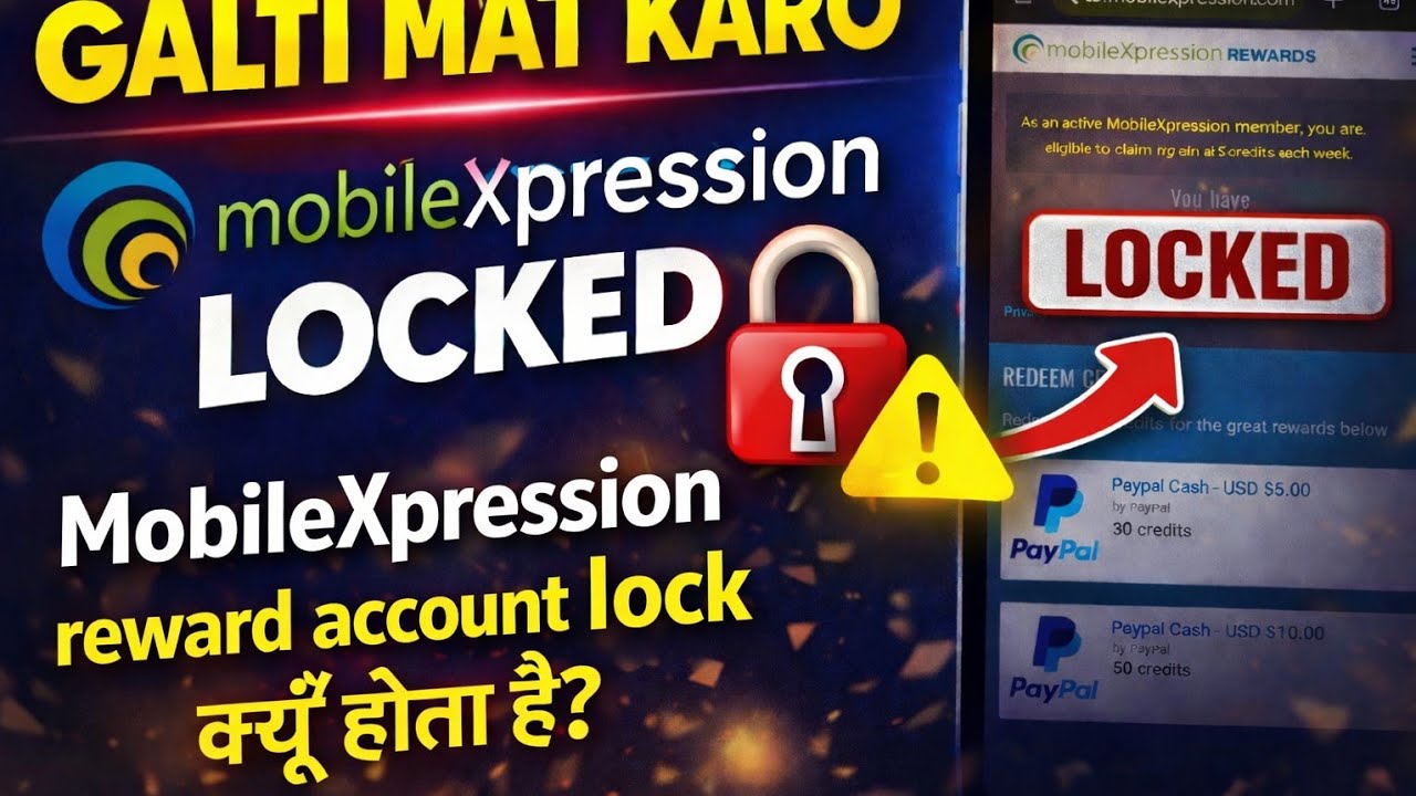 MobileXpression Account Locked? 🔒 How to Unlock & Redeem Rewards (2026 Step by Step)
