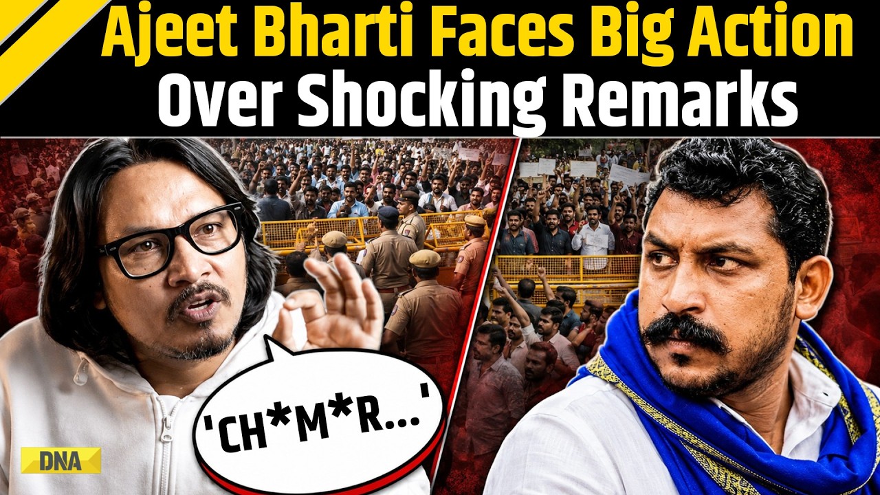 Reservation Hatao Andolan: 'Not Even Worth Spitting On' Ajeet Bharti Insults Chandrashekhar Azad