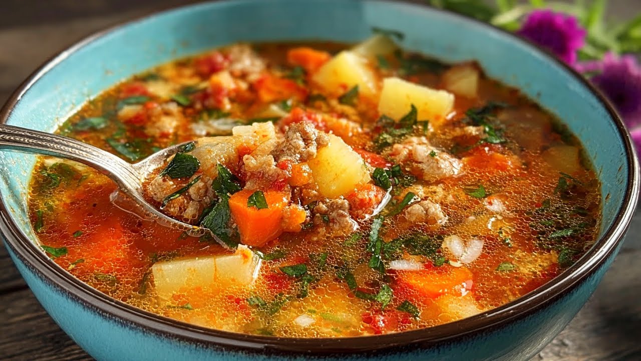 Diese Suppe ist so lecker, dass Sie, wenn Sie sie einmal probiert haben, bestimmt mehr davon wollen!