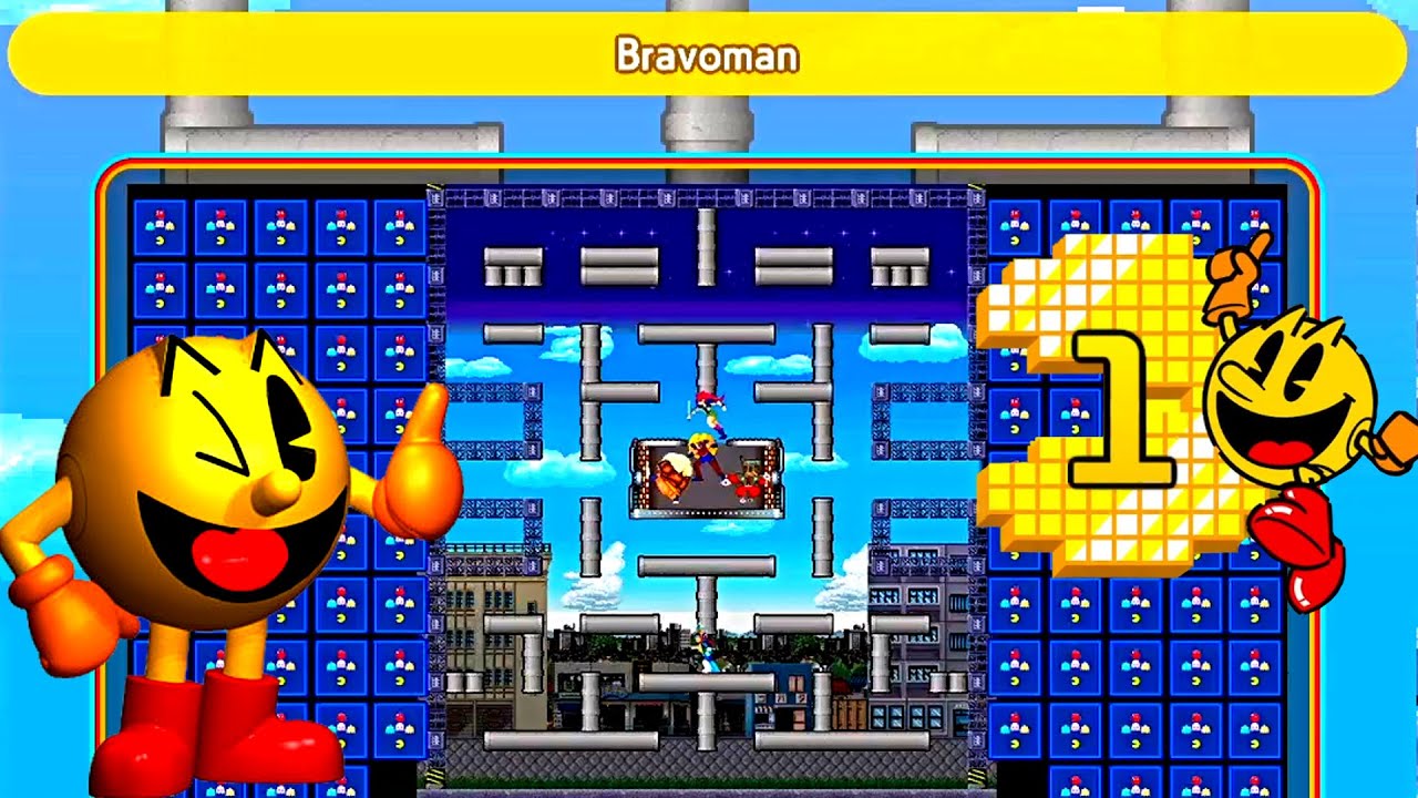 PAC-MAN 99 🍒 First Place Victory Win 🍒 Bravoman Design #29