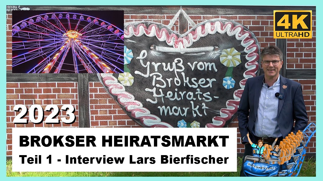Brokser Markt 2023 - INTERVIEW Lars Bierfischer - Bürgermeister Bruchhausen - 10.08.2023 - 4K
