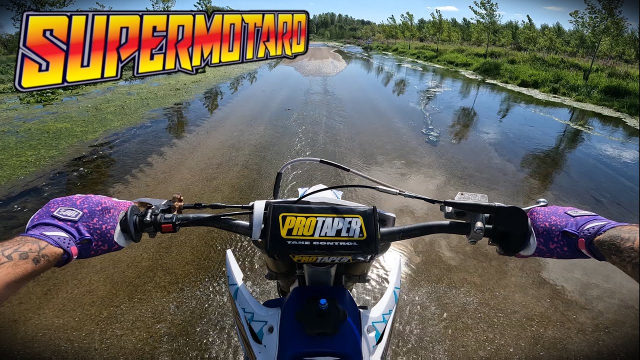 JE SORS MON 125 YZ SUPERMOTARD 🚀