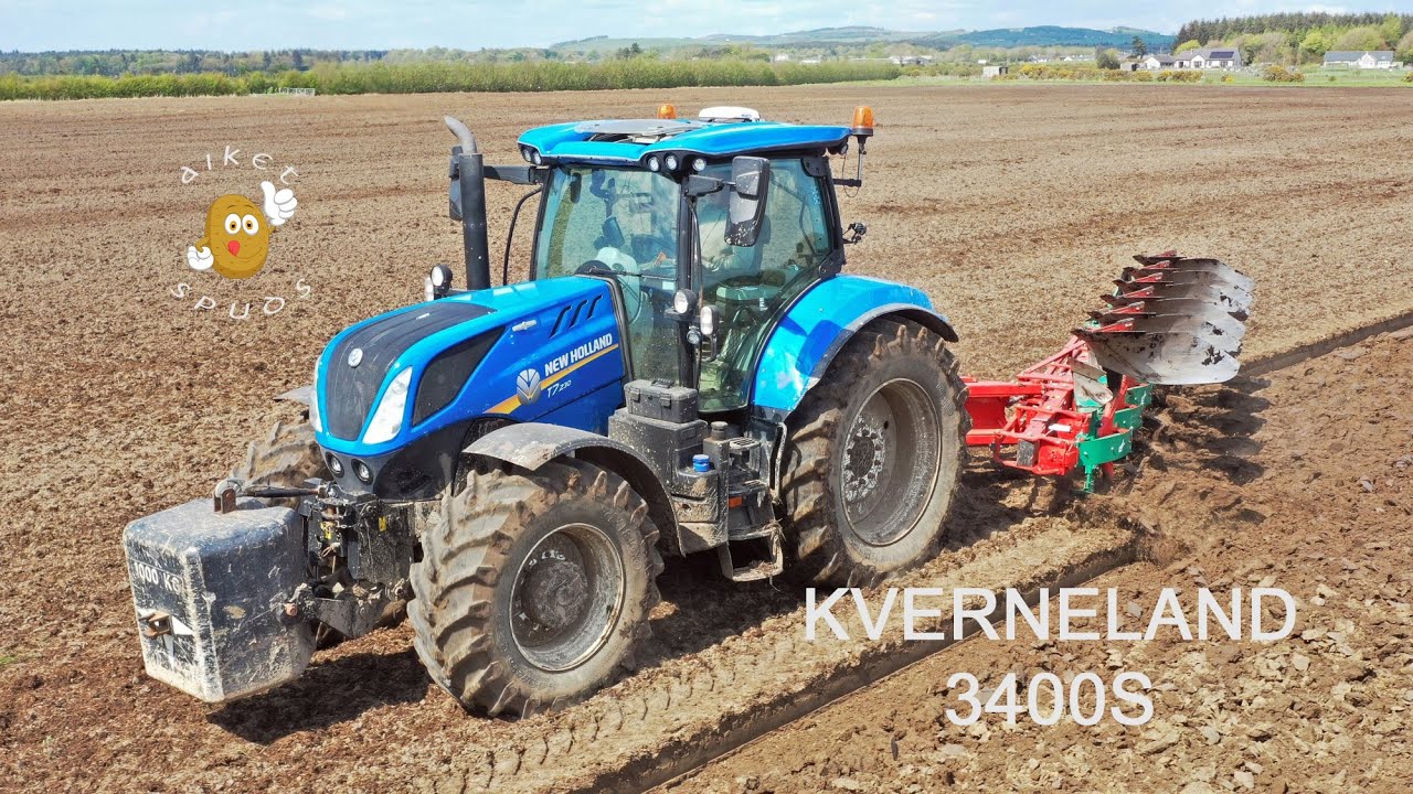 Kverneland 3400S with Aiket Spuds