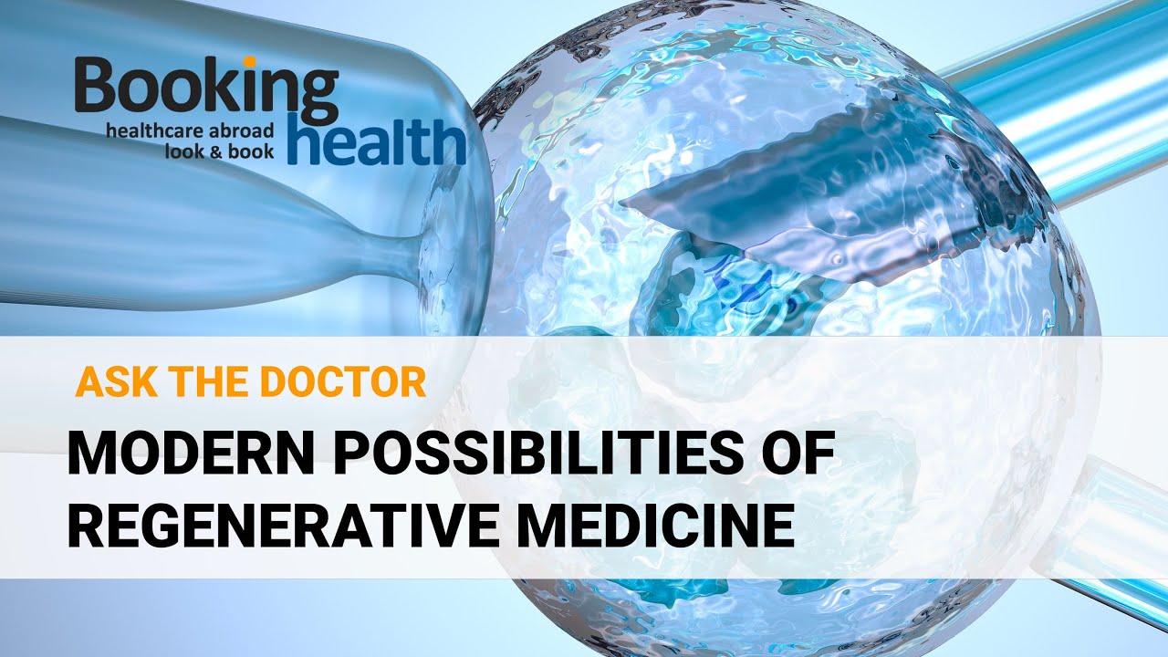 MODERN POSSIBILITIES OF REGENERATIVE MEDICINE - Prof. Stehling | ASK THE DOCTOR