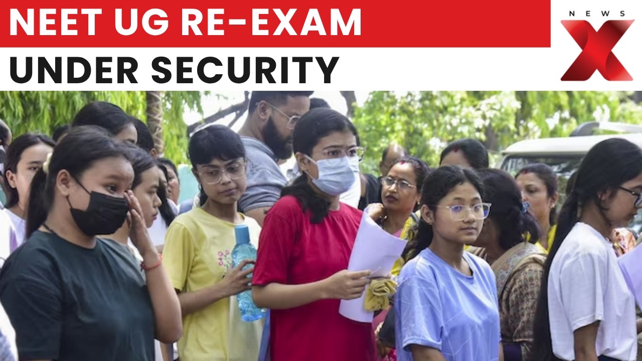 National Testing Agency conducts re-exam under strict security arrangements | NEWSX