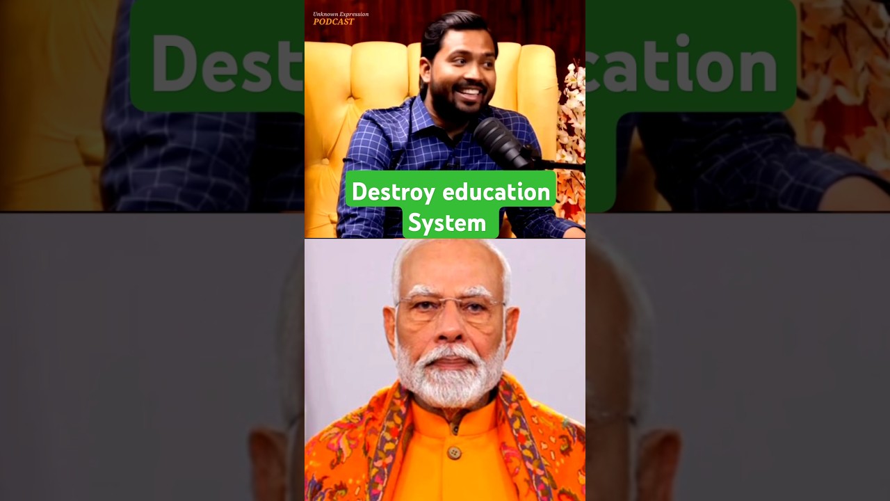 PODCAST:BJP govt Became blind to the education system by KHAN SIR #podcast #khansir #bjp
